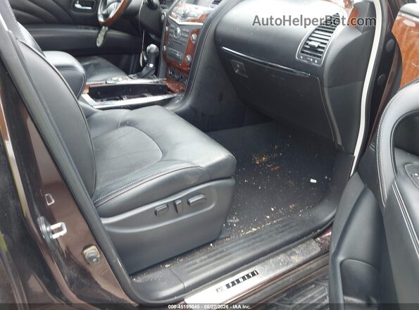 JN8AZ2NF6H9643192 2017 INFINITI QX80 Brown Vista interior delantera
