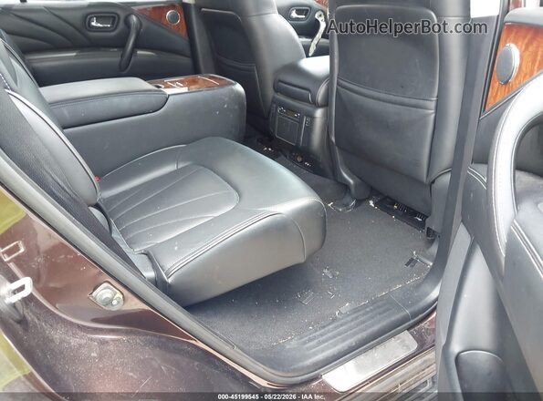 JN8AZ2NF6H9643192 2017 INFINITI QX80 Brown Vista de la etiqueta del VIN