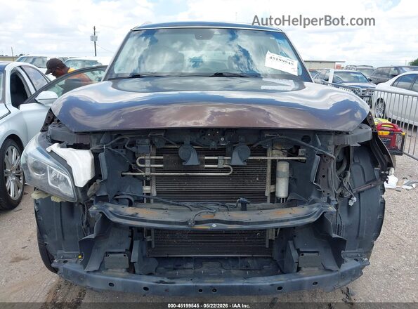 JN8AZ2NF6H9643192 2017 INFINITI QX80 Brown Vista del cuadro de instrumentos