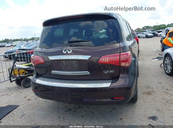 JN8AZ2NF6H9643192 2017 INFINITI QX80 Brown 