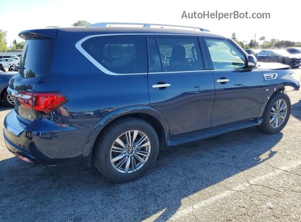 JN8AZ2NF8L9705247 2020 INFINITI QX80 Black Tył prawy