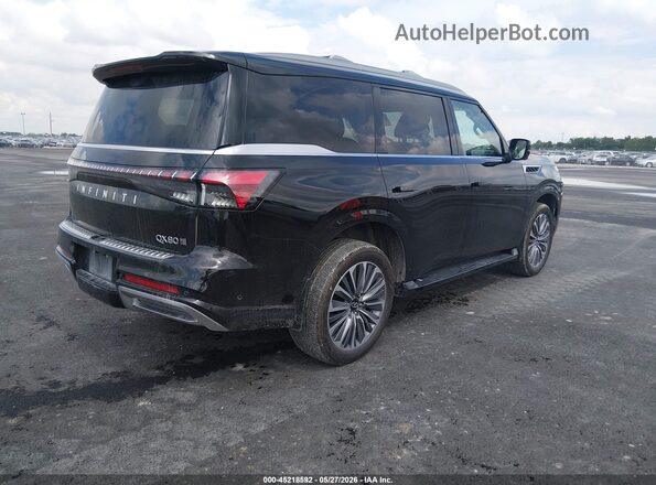 JN8AZ3DB3S9405098 2025 INFINITI QX80 Black Rear right