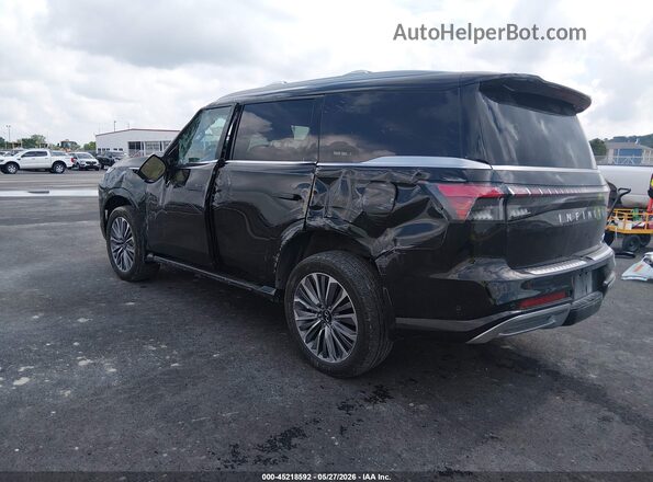 JN8AZ3DB3S9405098 2025 INFINITI QX80 Black Rear left