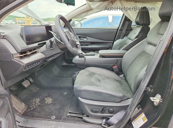 JN8BF0BE1SM462017 2025 NISSAN ARIYA Черный Вид салона спереди