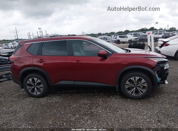 JN8BT3BA1PW012872 2023 NISSAN ROGUE Burgundy Սալոնի 360 աստիճան տեսք