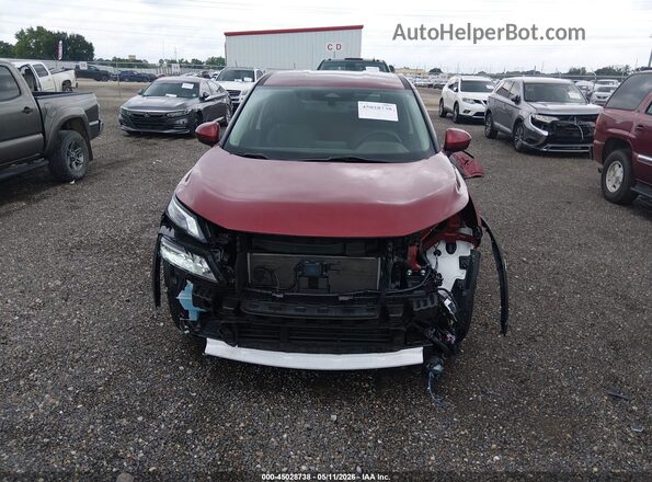 JN8BT3BA1PW012872 2023 NISSAN ROGUE Burgundy Սալոնի հետևի տեսք