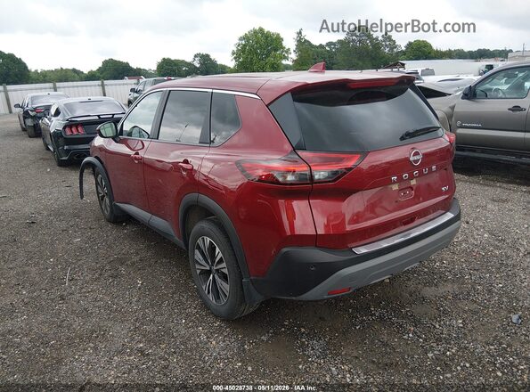 JN8BT3BA1PW012872 2023 NISSAN ROGUE Burgundy Հետևի ձախ
