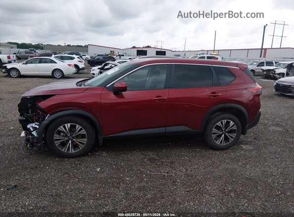 JN8BT3BA1PW012872 2023 NISSAN ROGUE Burgundy 