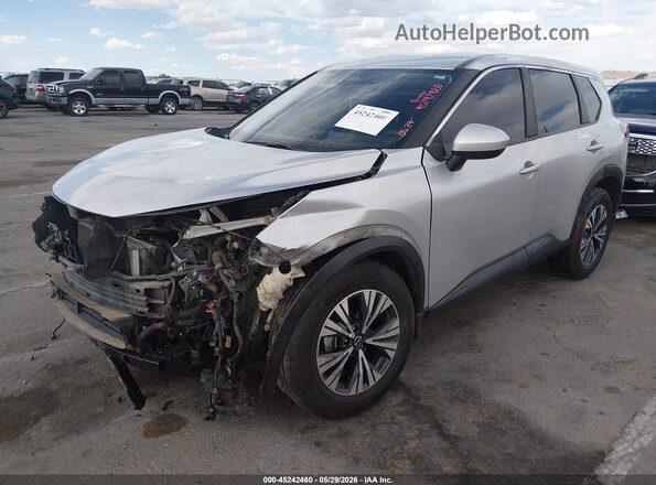 JN8BT3BA4PW416300 2023 NISSAN ROGUE Silver Przód lewy