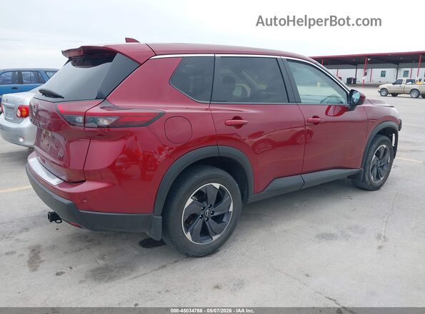 JN8BT3BA5RW001361 2024 NISSAN ROGUE Red Задня права чверть
