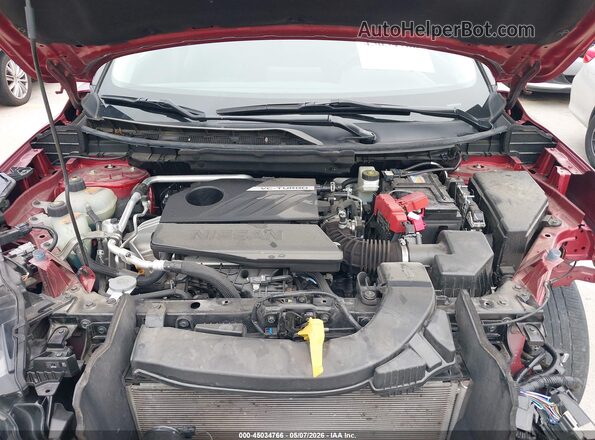 JN8BT3BA5RW001361 2024 NISSAN ROGUE Red Вид ззаду