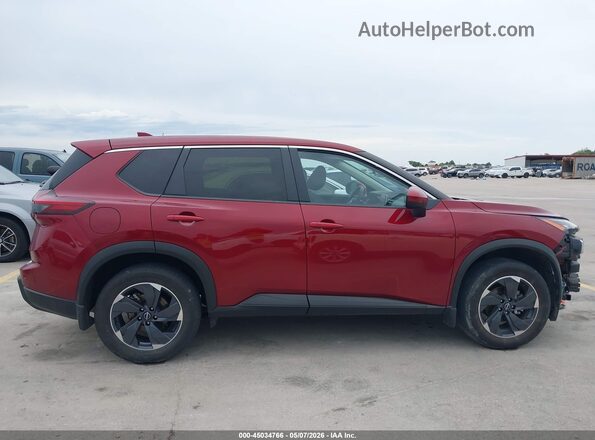 JN8BT3BA5RW001361 2024 NISSAN ROGUE Red Панорамний вид салону 360°