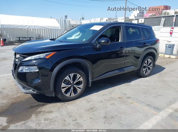 JN8BT3BA8PW417613 2023 NISSAN ROGUE Black Vista tres cuartos delantera izquierda