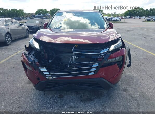 JN8BT3BA9SW344177 2025 NISSAN ROGUE Red 