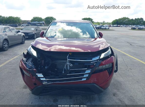 JN8BT3BA9SW344177 2025 NISSAN ROGUE Red 