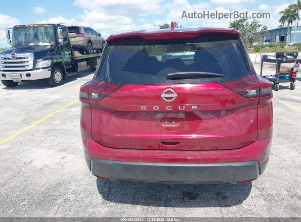 JN8BT3BA9SW344177 2025 NISSAN ROGUE Red 