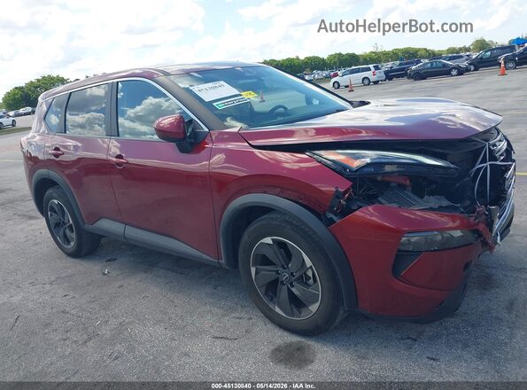 JN8BT3BA9SW344177 2025 NISSAN ROGUE Red 