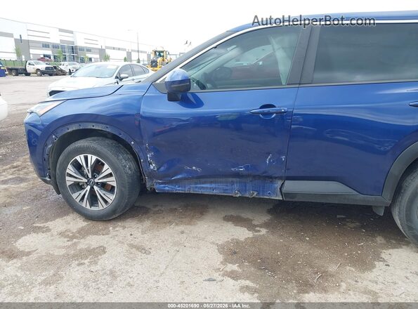 JN8BT3BAXPW002664 2023 NISSAN ROGUE Синий Вид спереди