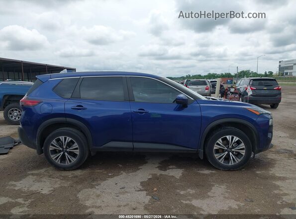JN8BT3BAXPW002664 2023 NISSAN ROGUE Синий Вид щитка приборов