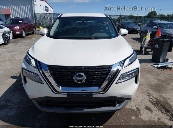 JN8BT3BB0PW194640 2023 NISSAN ROGUE White Սարքավորումների վահանակի տեսք