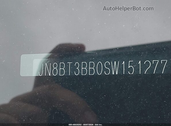 JN8BT3BB0SW151277 2025 NISSAN ROGUE White 