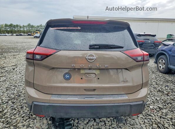 JN8BT3BB0SW155314 2025 NISSAN ROGUE Brown Widok z tyłu