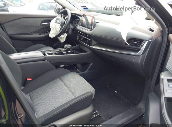 JN8BT3BB5PW482167 2023 NISSAN ROGUE Черный Вид салона спереди