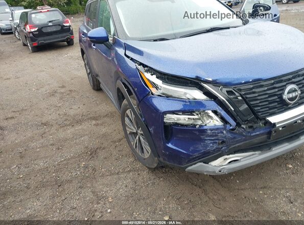 JN8BT3BB8PW182641 2023 NISSAN ROGUE Blue Դիմացի տեսք