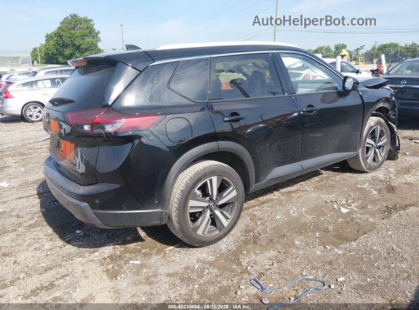 JN8BT3CA4SW003994 2025 NISSAN ROGUE Черный Задняя правая четверть