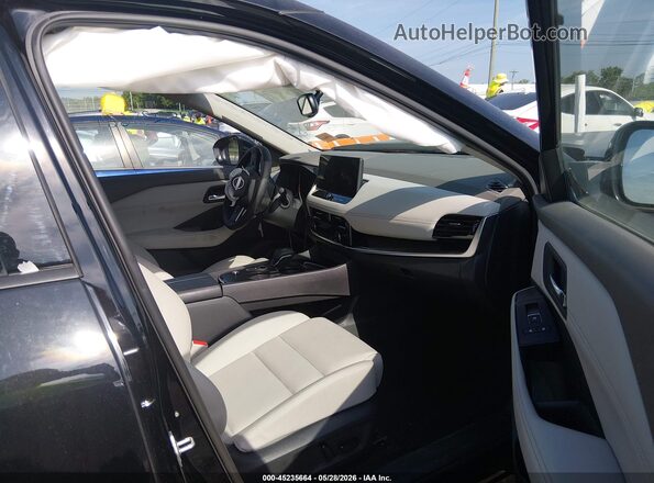 JN8BT3CA4SW003994 2025 NISSAN ROGUE Черный Вид салона спереди