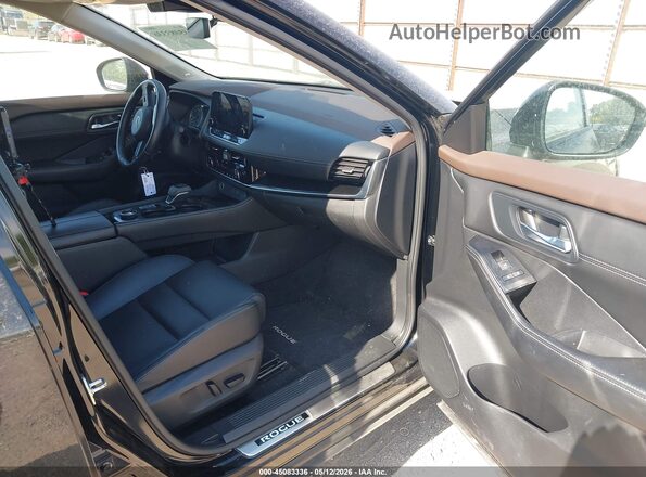 JN8BT3CB2PW463834 2023 NISSAN ROGUE Black Սալոնի դիմացի տեսք