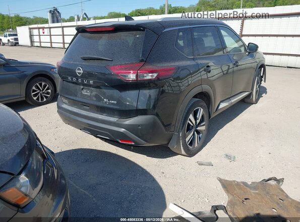 JN8BT3CB2PW463834 2023 NISSAN ROGUE Black Հետևի աջ