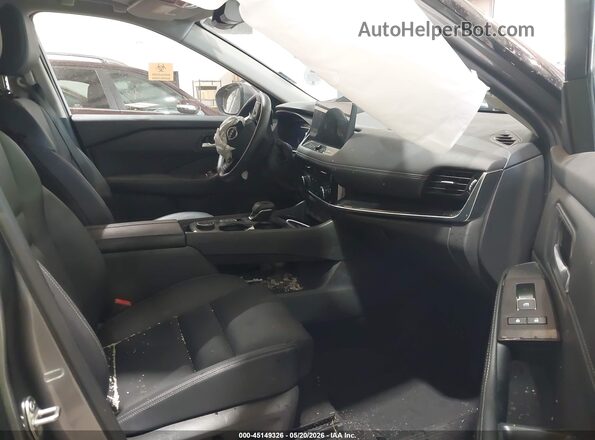 JN8BT3CB2SW173442 2025 NISSAN ROGUE Gray Вид салону спереду