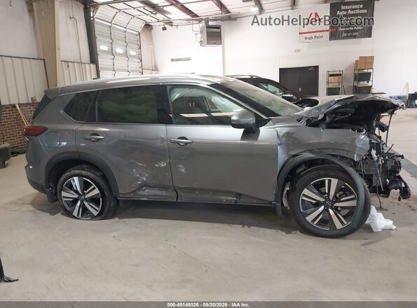 JN8BT3CB2SW173442 2025 NISSAN ROGUE Gray Вид задньої частини салону