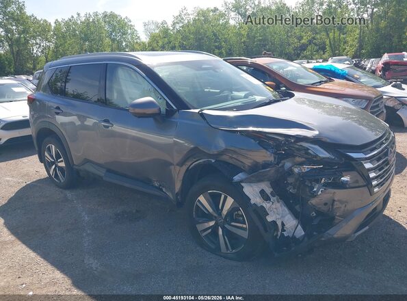 JN8BT3CB3SW417826 2025 NISSAN ROGUE Gray Rear interior view