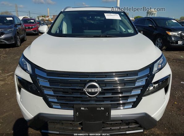 JN8BT3CB3SW420547 2025 NISSAN ROGUE White Vista del cuadro de instrumentos