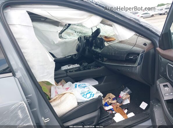 JN8BT3DD0PW301622 2023 NISSAN ROGUE Gray Вид салону спереду