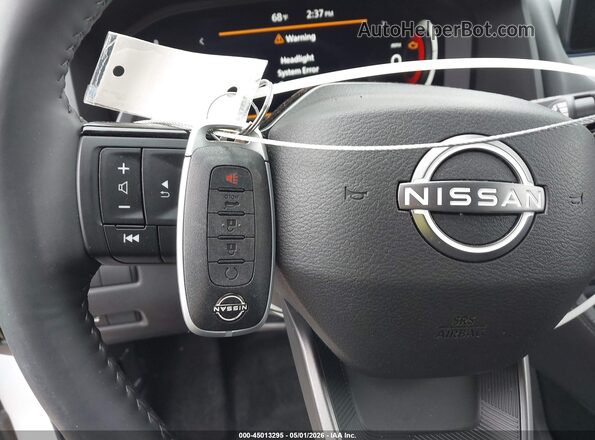 JN8BT3DD3SW301784 2025 NISSAN ROGUE White Առջևի վահանակի տեսք