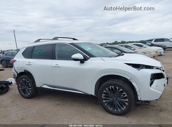 JN8BT3DD3SW301784 2025 NISSAN ROGUE White Սալոնի 360 աստիճան տեսք