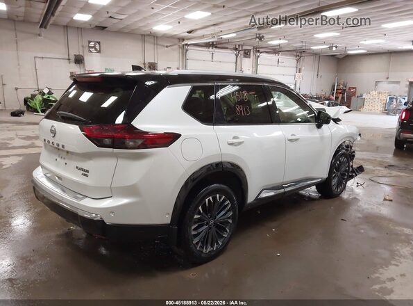 JN8BT3DD7RW452802 2024 NISSAN ROGUE Белый Задняя правая четверть