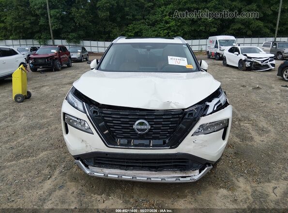 JN8BT3DDXPW301496 2023 NISSAN ROGUE White Rear interior view