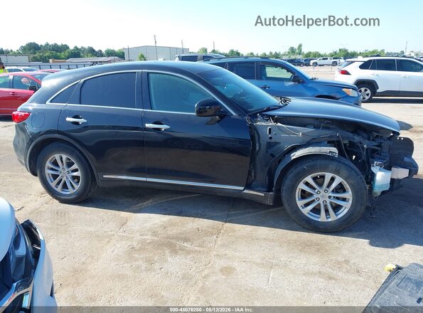 JN8CS1MU2HM142515 2017 INFINITI QX70 Black Widok wnętrza 360 stopni