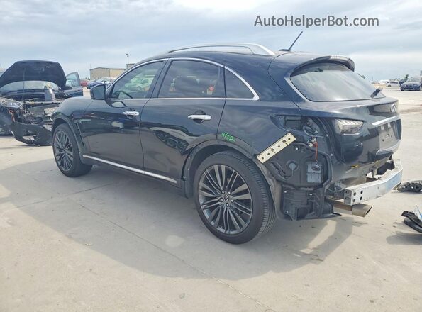 JN8CS1MU5HM140452 2017 INFINITI QX70 Black უკანა მარცხენა