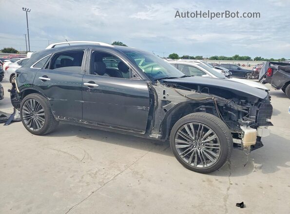 JN8CS1MU5HM140452 2017 INFINITI QX70 Black წინა მარჯვენა