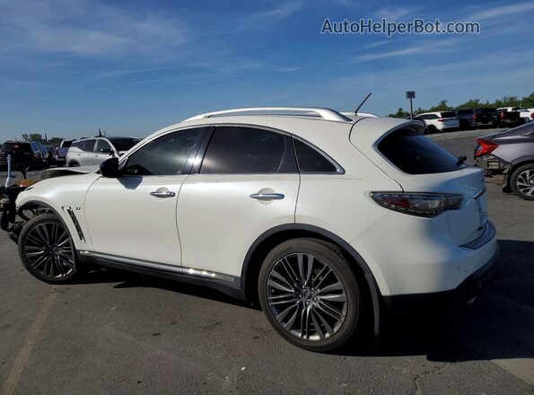 JN8CS1MU7HM140226 2017 INFINITI QX70 Белый Задняя левая четверть