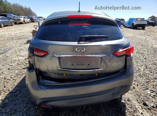 JN8CS1MU8HM140994 2017 INFINITI QX70 Gray Vista trasera