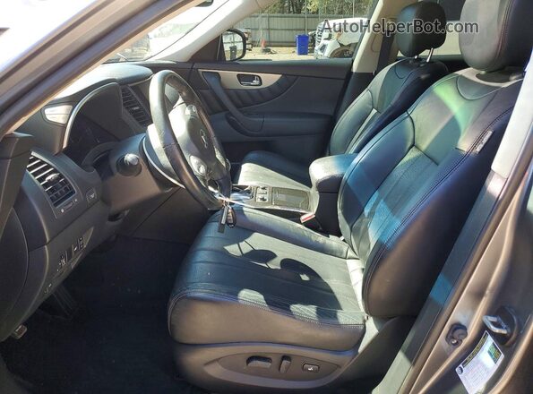 JN8CS1MU8HM140994 2017 INFINITI QX70 Gray Vista interior delantera