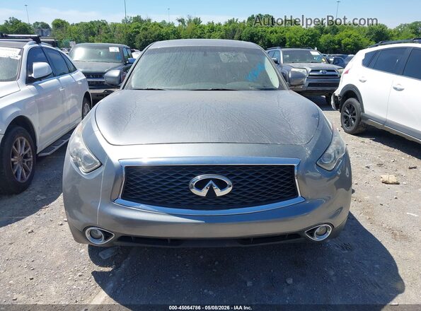 JN8CS1MU8HM141305 2017 INFINITI QX70 Серый Вид щитка приборов