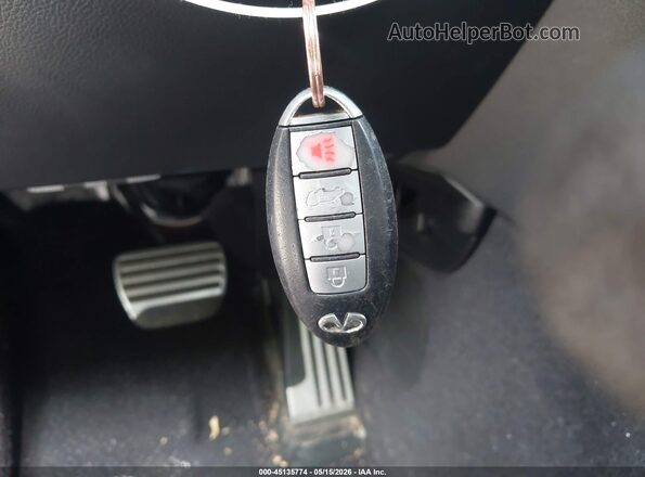 JN8CS1MU8HM143152 2017 INFINITI QX70 Синий Вид панели приборов