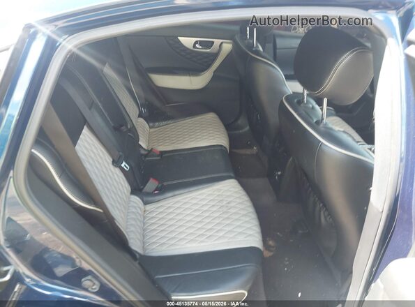 JN8CS1MU8HM143152 2017 INFINITI QX70 Синий Вид наклейки с VIN-кодом